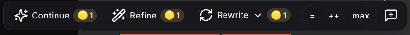 AI text assist